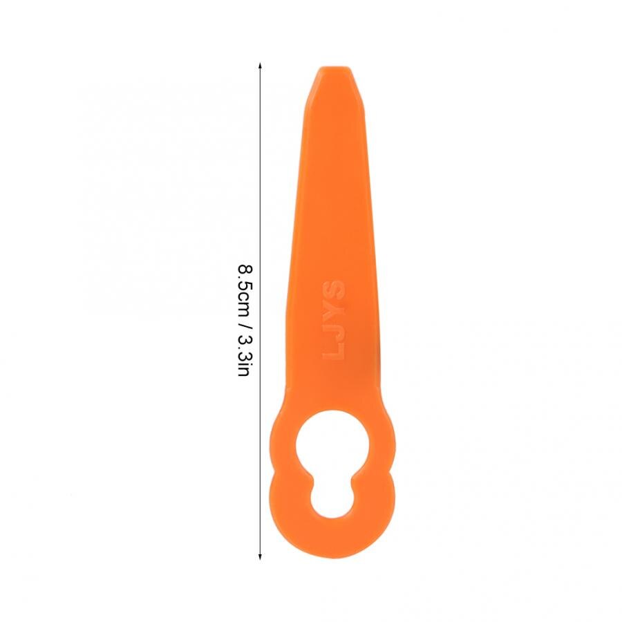 Lot de 24 lames de rechange en plastique pour tondeuse à gazon stihl polycut 2-2