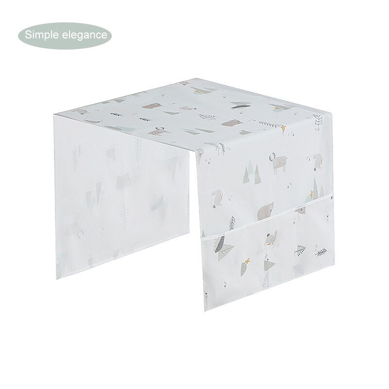 1PC Printed Refrigerator Cover Waterproof Storage Bag Dust Cover Household Refrigerator Top Cover Cover Freezer Cover Household: 1PC Elegant