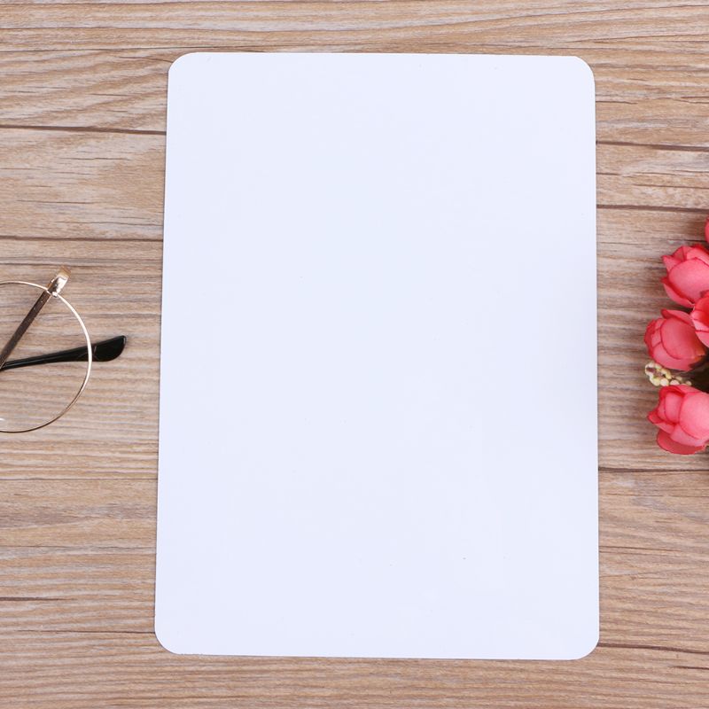 Pizarra magnética A5 para frigorífico, tablero de grabación de mensajes para nevera, Bloc de notas 210x150mm