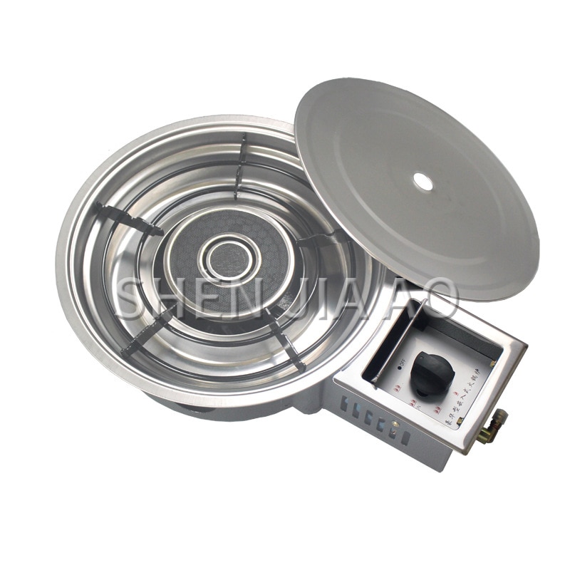 Home Energy-saving liquefied gas natural gas stove Korean high-power infrared commercial restaurant embedded pot gas stove