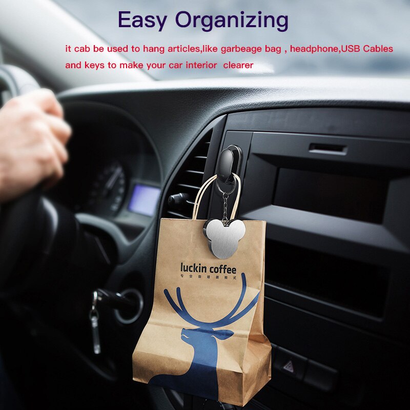 Baseus 4 stuks kabelorganizer, usb-kabelopwinder, kabelbeschermer, kabelclip, zuignap, wandhaken, hanger, autostickerhouder