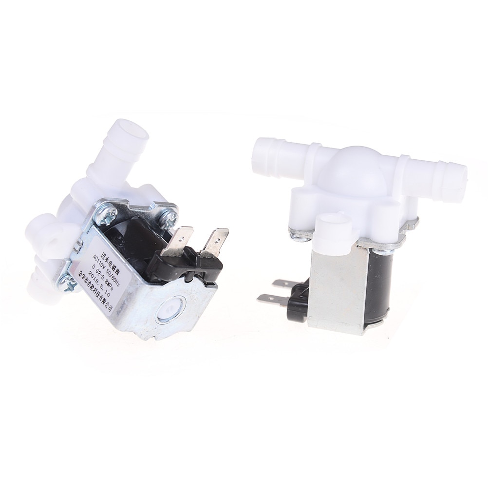 12/24/220V Druck Magnetventil Einlass Ventil 10mm Für Wasser Spender Wasserfilter Kunststoff Wasser ventil
