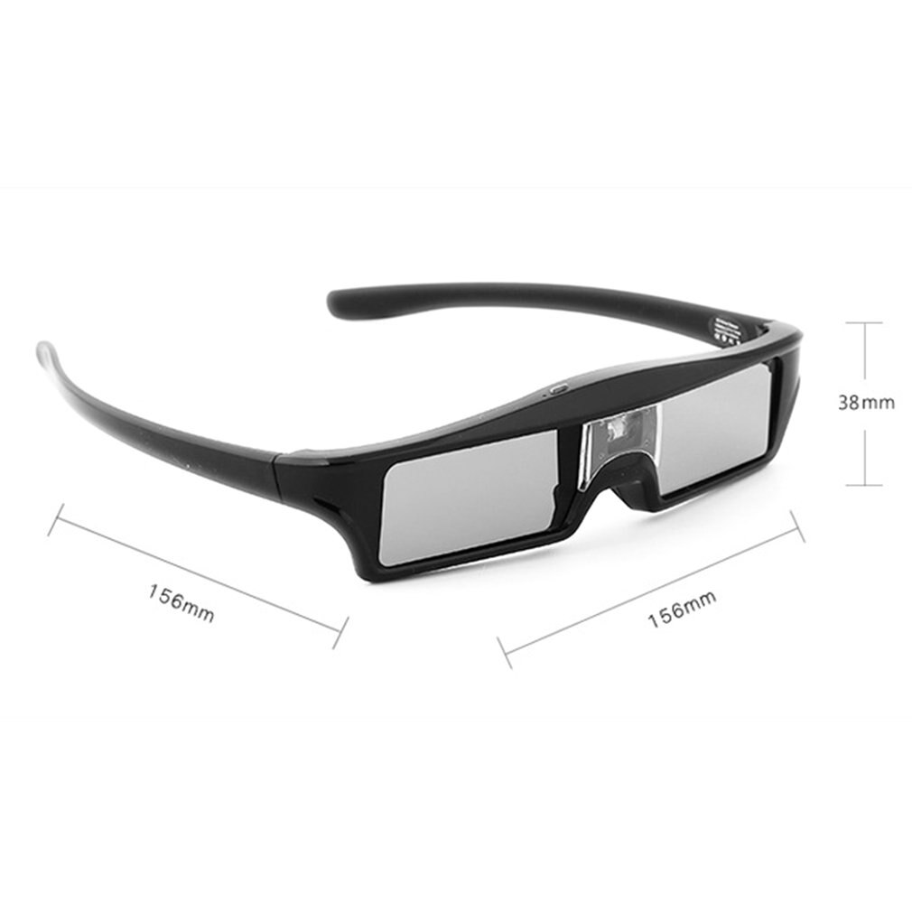 Active Shutter 3D Bril Dlp Projector Algemene Lcd Opladen 3D Ervaring Bril Alleen Non-Meeslepende Plastic
