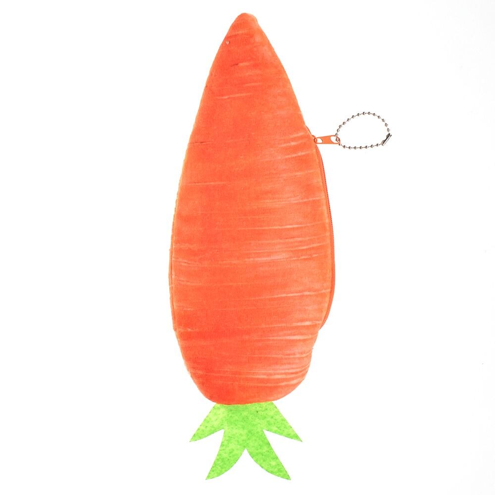 1 Pc Boerderij Fruit Groenten Etui Grote Opbergdoos Organizer Voor Kinderen Schoolbenodigdheden Pennenbakje: Carrot