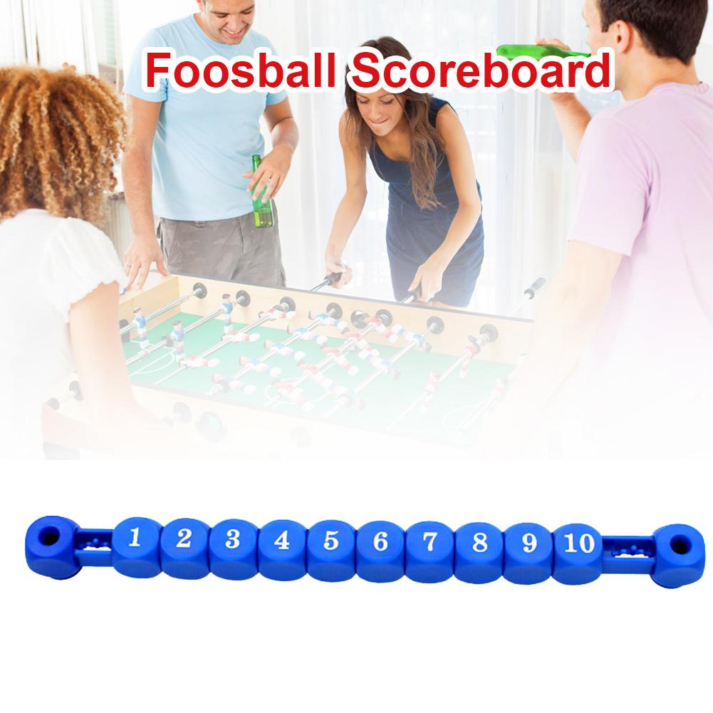 2PCS Tabelle Fußball Anzeigetafel Mini Foosball Anzeigetafel Tisch Fußball Zubehör Familie Geburtstag Party Spielen Schreibtisch Spiel Werkzeug