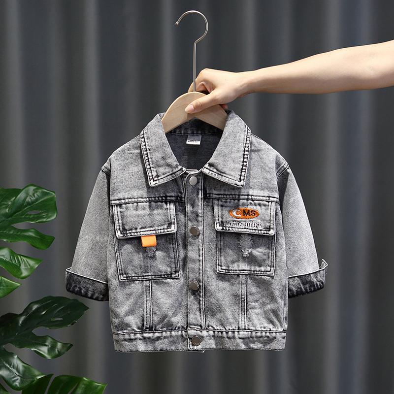 Jongens Denim Jas Voor Baby Uitje Kleding Kids Jas Kinderen Jassen Kids Denim Jassen Voor Jongen