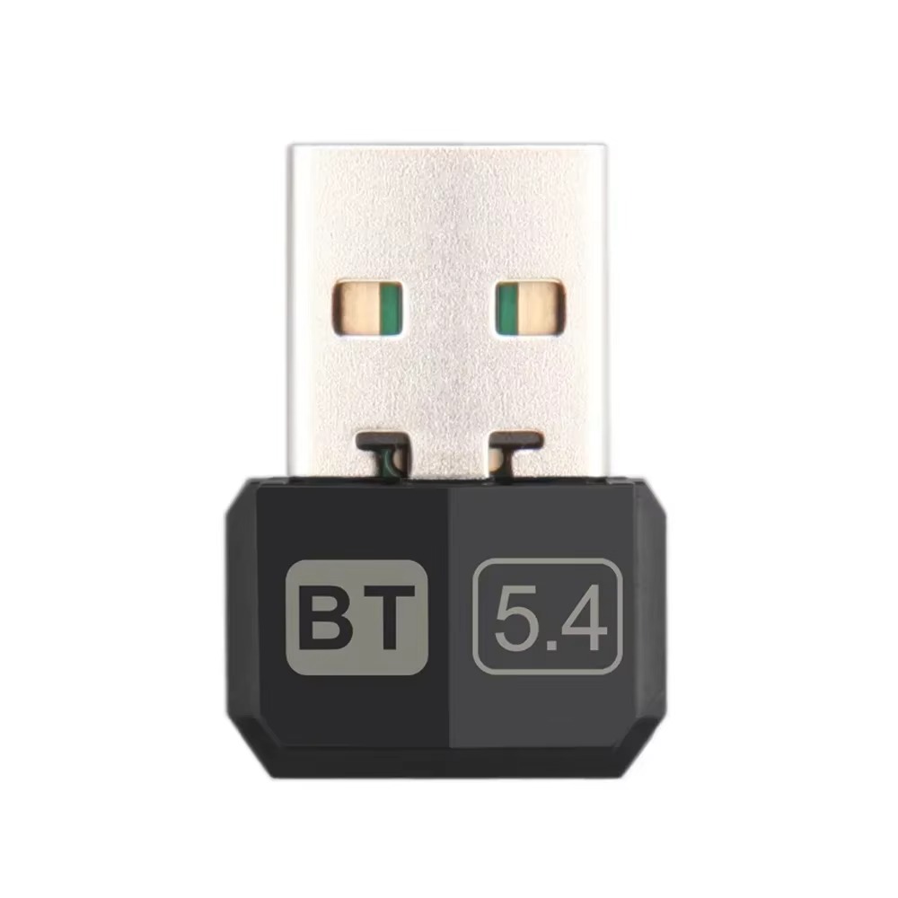 Adattatore dongle USB ricevitore Bluetooth 5.4 per PC Trasmettitore audio mouse wireless Driver Bluetooth 5.0 gratuito per Win 10/11: Default Title