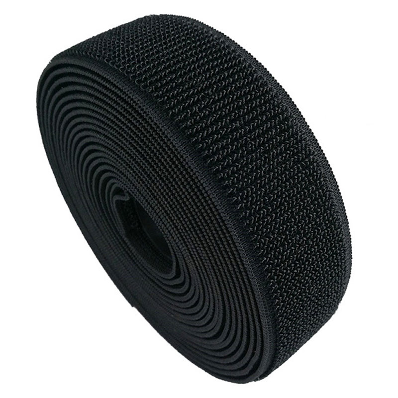 Elastische klittenband, elastische lusband, geen zelfklevende lusstrips, nylon stof, naai doe-het-zelf riem, draaddoekaccessoires