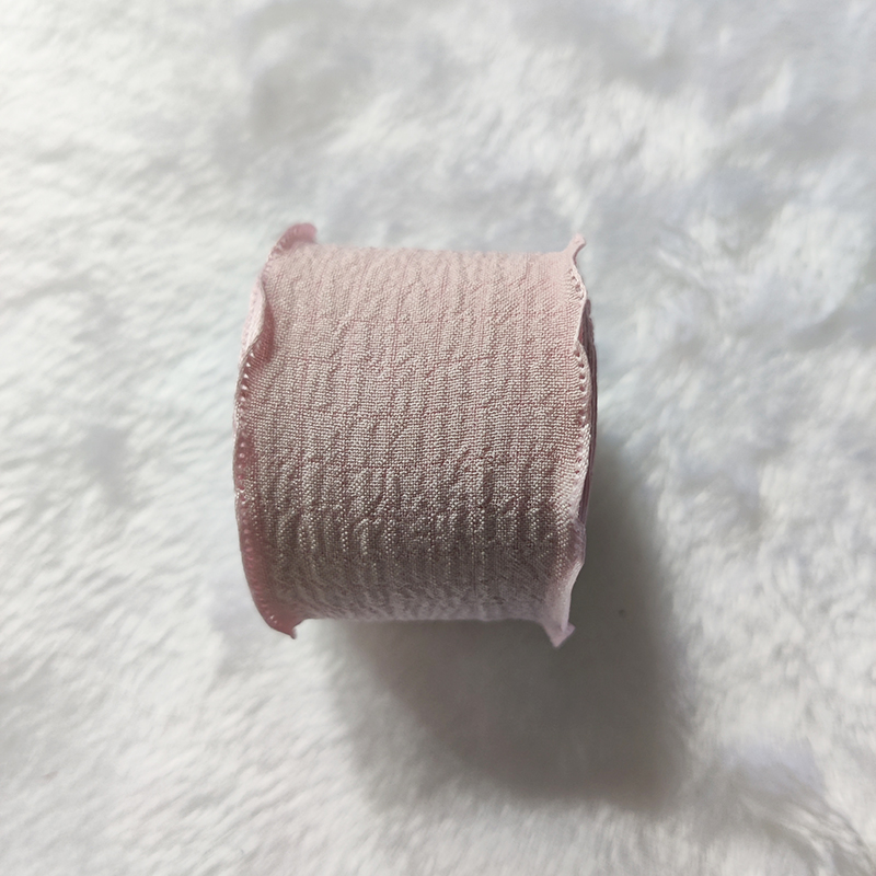 Ruban en Tulle plissé en queue de poisson de 9M, parfait pour l'emballage de bouquets et la décoration de gâteaux, matériel d'artisanat polyvalent pour le bricolage: Rose