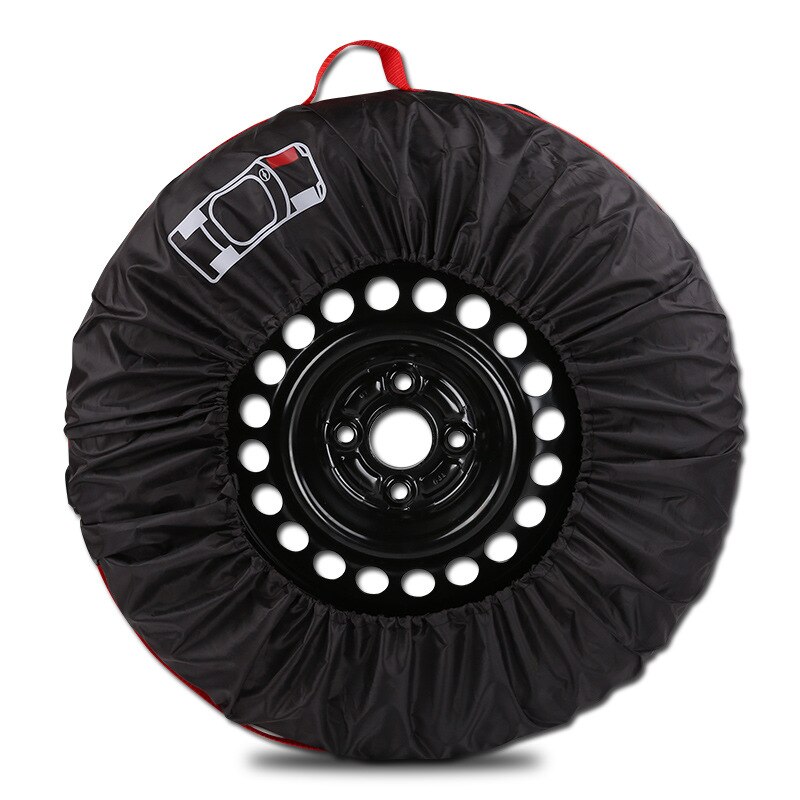 1Pc/4Stck Auto Ersatz Reifen Abdeckung fallen Polyester Auto Rad Reifen Lagerung Taschen Fahrzeug Reifen Zubehör Staub-nachweisen Schutz