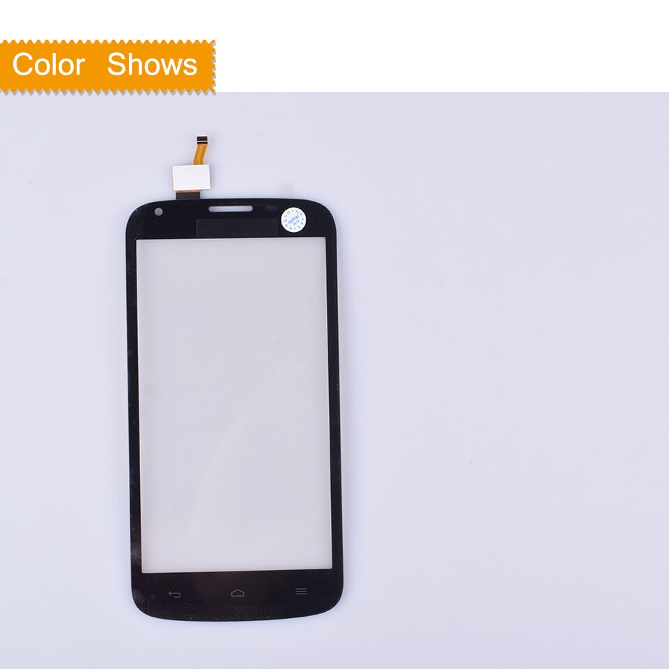 Pantalla táctil para Huawei Ascend Y600 Y 600, Panel táctil, Sensor, digitalizador, lente de cristal exterior frontal, pantalla táctil, sin LCD, negro Y blanco: black no gift