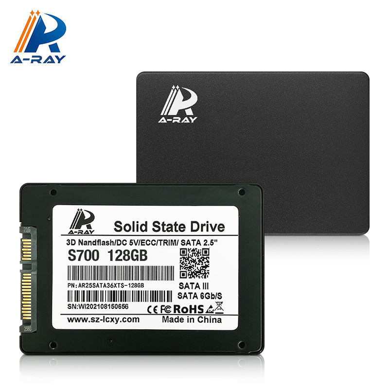 SSD 128GB 256GB 512GB 1TBGB SATA III SSD Festplatte Für Laptop Schreibtisch Interne Festplatte Solide Zustand Antrieb 2,5 zoll