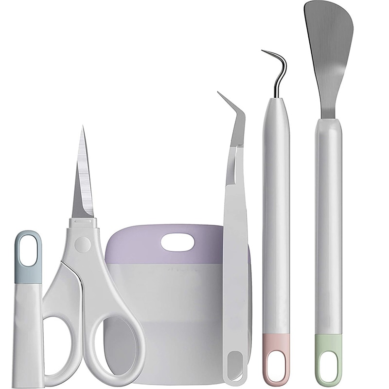 5 Accessories Silhouette Cameo Vinyl Weeding Tools Kit Cameo Letters DIY Craft Cricut Machine Accessories
