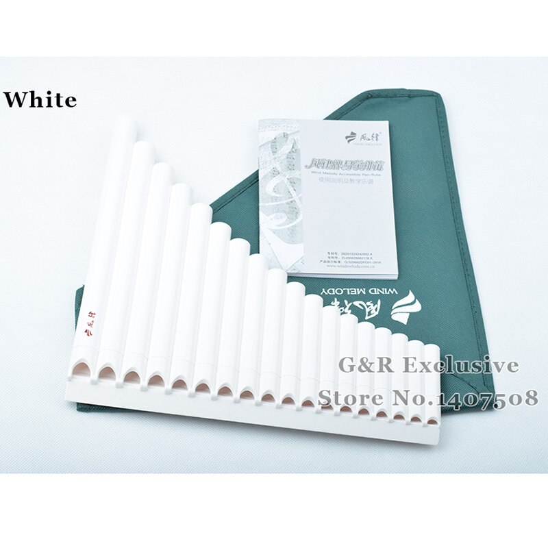 Panflute de 18 tubos, instrumento Musical de escala diatónica, Pan transversal, Flauta, música, viento