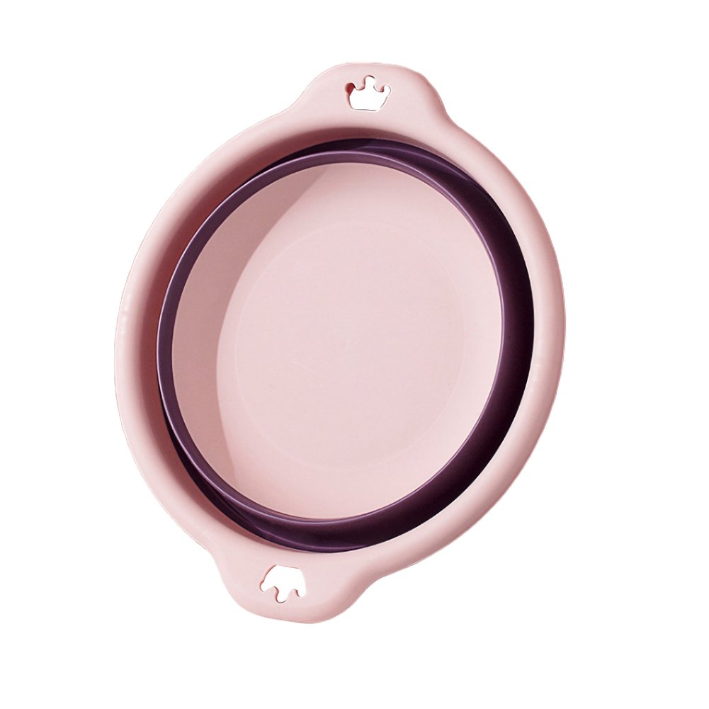 42cm Portable Foldable Wash Basin Plastic Travel Folding Wash Basin Safe Durable Laundry Tub Household Hand Wash Basin: XOV286A1