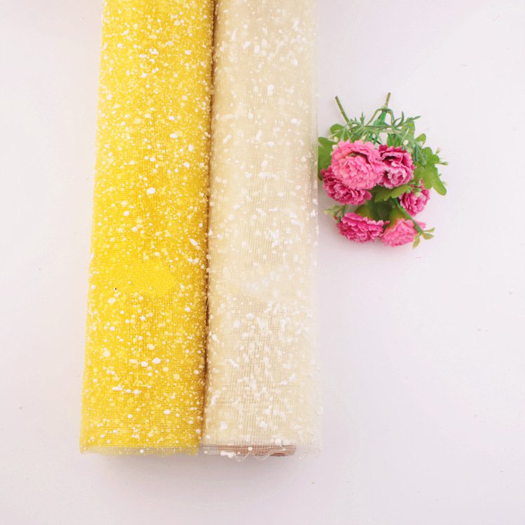 50*50cm sneprikker blomsterindpakning skum mesh blomsterpakning mesh materiale  ,1 y 48562