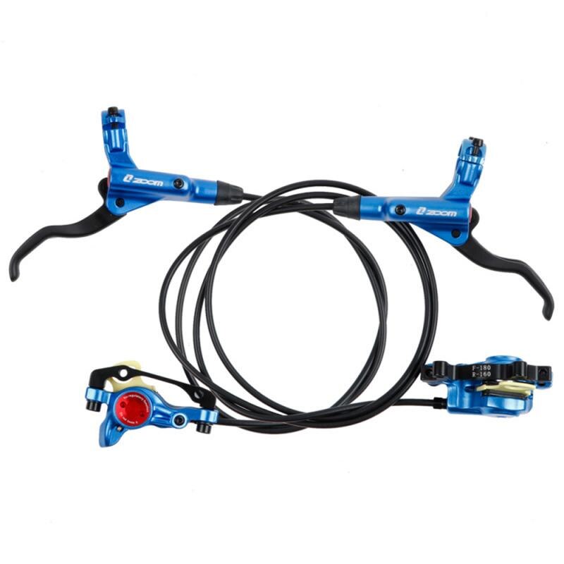 1 par de freios a disco hidráulicos para bicicleta, disco de freio hidráulico para bike de montanha, conjunto frontal e traseiro, acessórios para bicicleta: 05