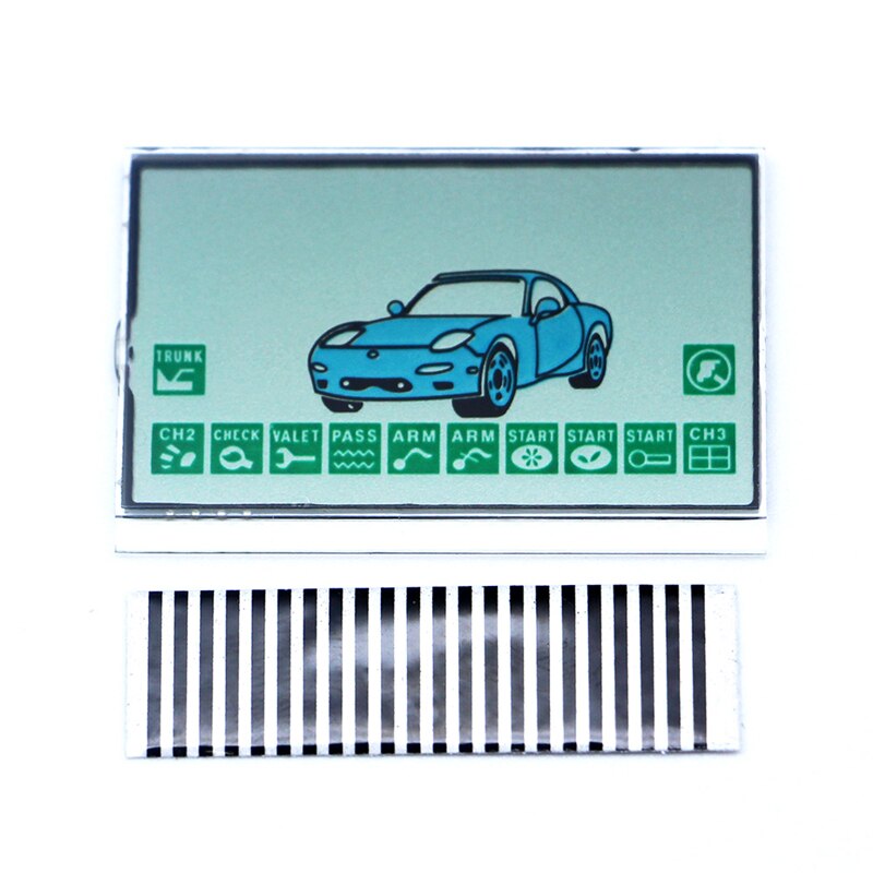 A9 LCD display flexible cable + LCD keychain Glass for Starline A9 remote controller A9 LCD display flexible cable