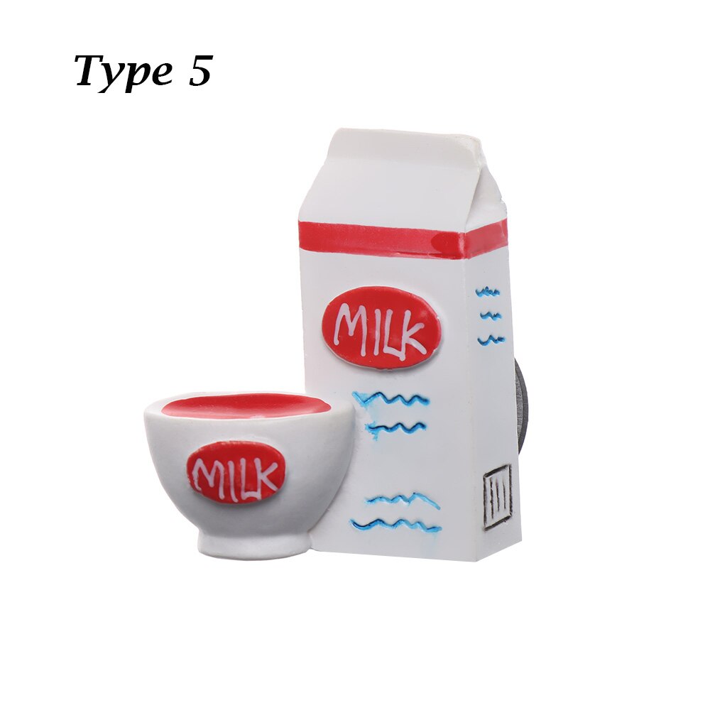 3D Resin Fridge Magnet Cartoon Food Shape Refrigerator Ornament Kitchen Tools White Board Accessories Home Decoration: 5