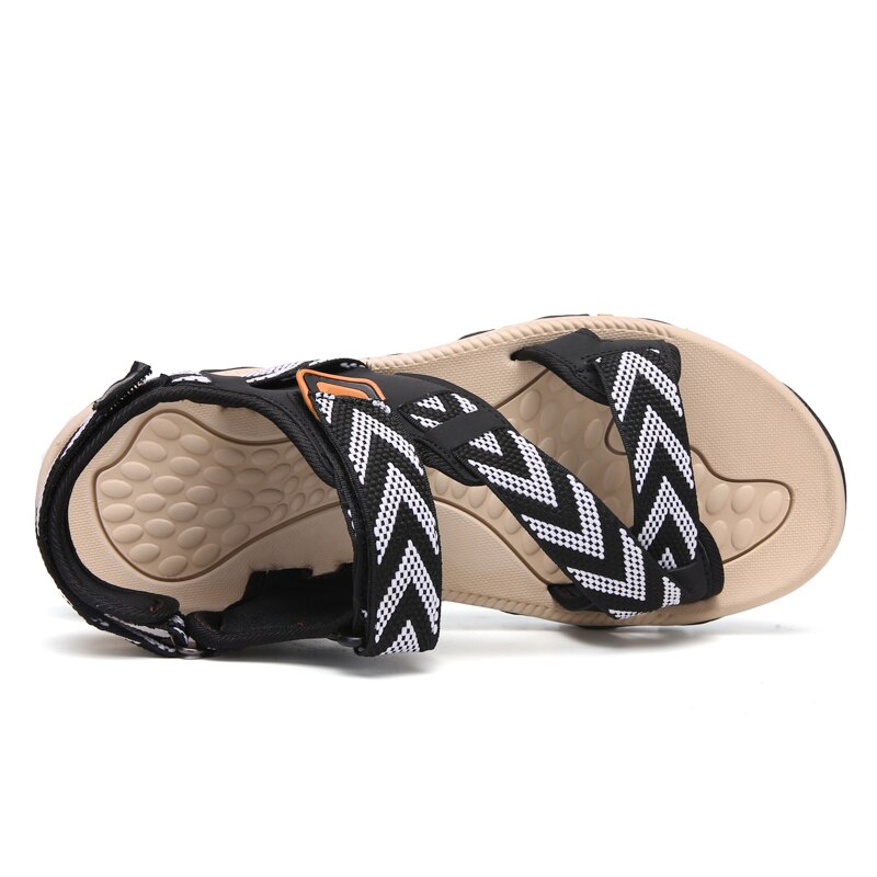 Sandalias para hombre, novedad de verano, zapatos transpirables ligeros para hombre, sandalias de playa para exteriores, zapatos informales de lona para hombre, calzado de talla grande para hombre