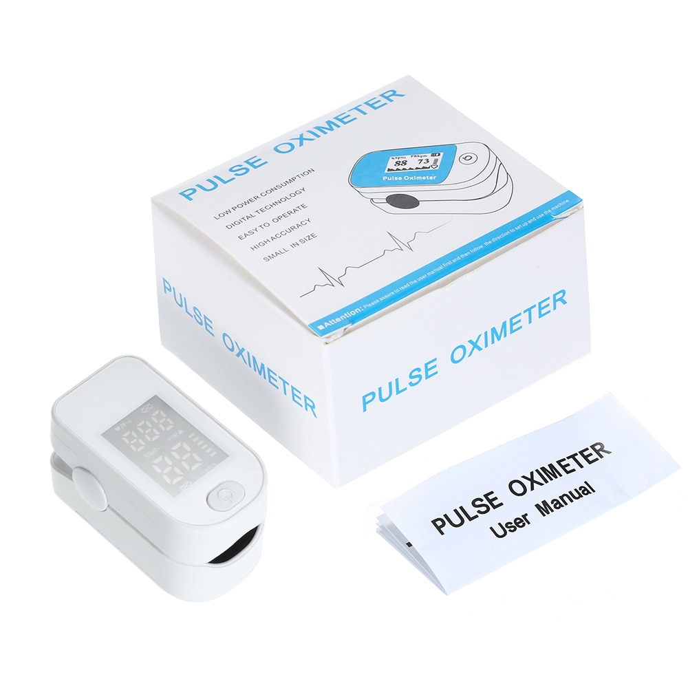 Fingerspids pulsoximeter dedo pulso oximetro hjemme familie puls oxymeter pulsioximetro finger puls oximeter led oled