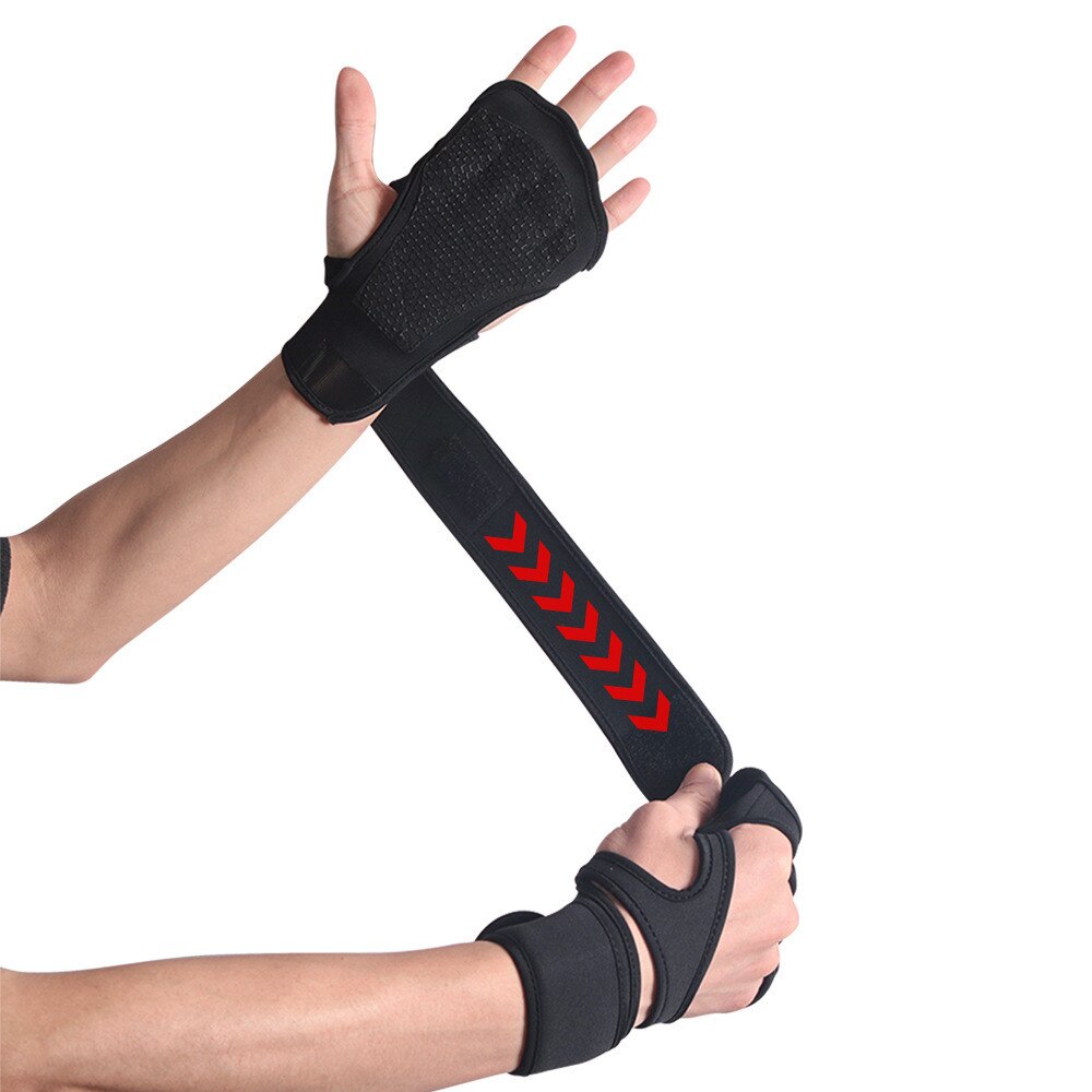 Gewichtheben Handschuhe Training Gym Grips Fitness Handschuh Frauen Männer Crossfit Bodybuilding Gymnastik Armbänder Hand Palm Protector