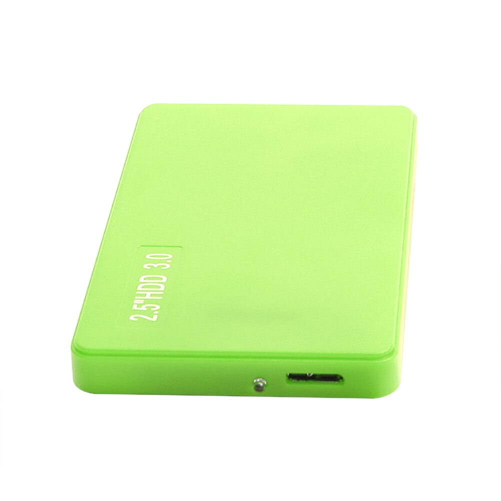 Usb 3.0 Externe Harde Schijf Behuizing 2.5 Sata Hdd Ssd Case Ondersteuning 8Tb 6Gbps Voor Gamer Computer Laptop desktops Accessaries: Green