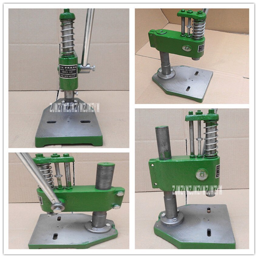 0.3 Ton Manual Punch Hand Presses Manual Punching Machine Manual Press ,Worktable 165*215mm ,Work trip 35mm ,Column 260mm