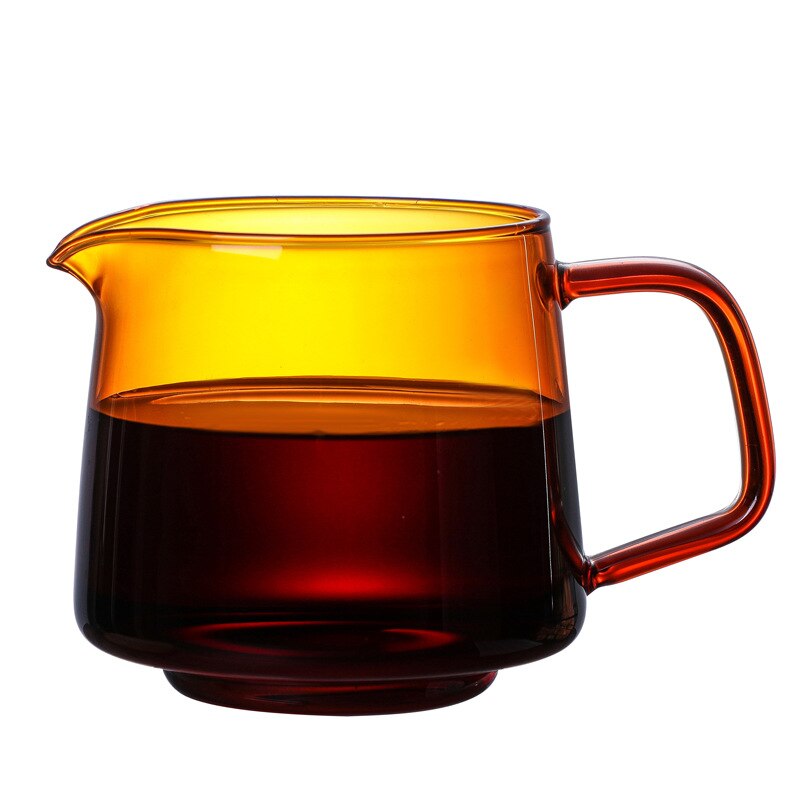 Hæld over glas rækkevidde kaffeserver cafe hånd dryp kaffekop kedel kedel brygger japansk stil kaffe drypper krus kande kande