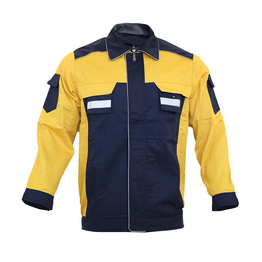 Work Uniform Long Sleeve Coveralls Protective Cloth Overalls for Worker Repairman Machine Auto Repair