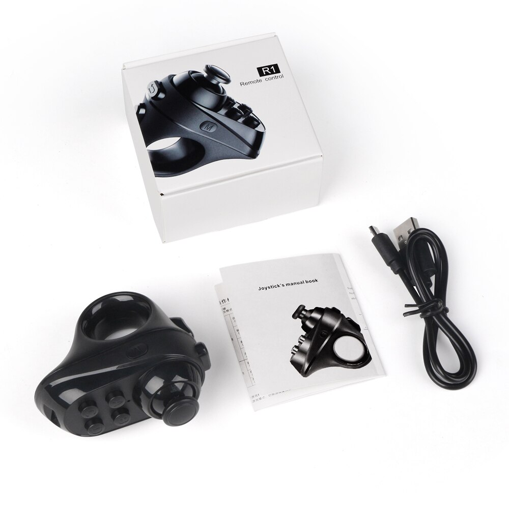 Sans fil Bluetooth doigt jeu contrôleur poignée adaptateur souris Selfies commutateur Pages fonction soutien Android iOS système Gamer