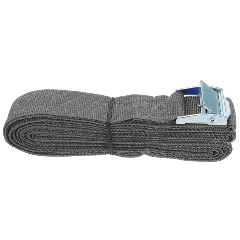 5m x 25mm bil spännband rep band stark spärr bälte bagage väska last surrning med rep spännare metall spänne bogsering