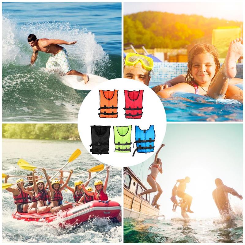 Draagbare Zwemmen Vest Water Sport Drijfhulpmiddel Vest Verstelbare Met Reflector Fluitje Reddingsvest Voor Dragon Boot Kano