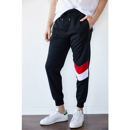 Xhan Black Series Block Garnili Sweatpants 1KXE8-44253-02