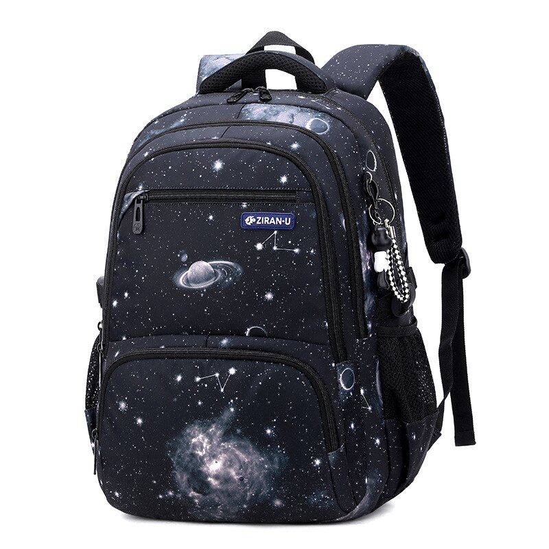 Kids Rugzak Primaire Kinderen Schooltassen Voor Jongens Meisjes Grote Orthopedische Rugzak Waterdichte Schooltas Mochila Infantil 2022: black1