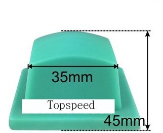 49x35mm silicone rubber pad for pad printing pad printer