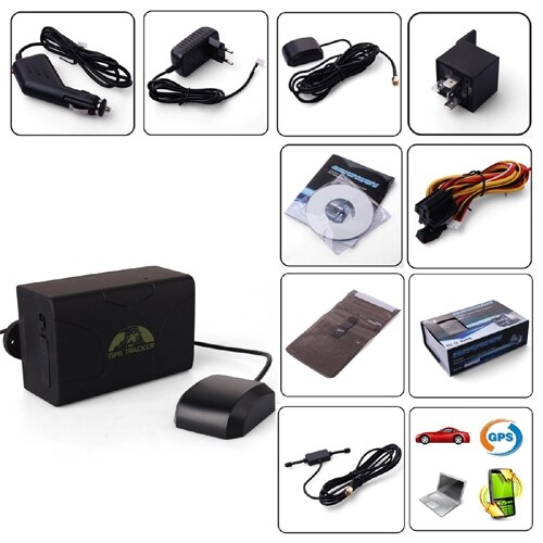 YHY TK-104 Live Real Time GSM GPRS GPS car tracker Standby 60 days Realtime SMS google Map location tracking Device