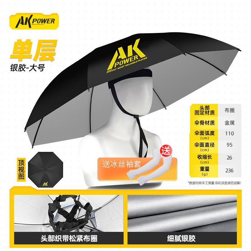 Chapeau parapluie de pêche pliant réglable, grand chapeau imperméable, protection solaire, équipement de jardinage, pare-soleil de golf: Lavande