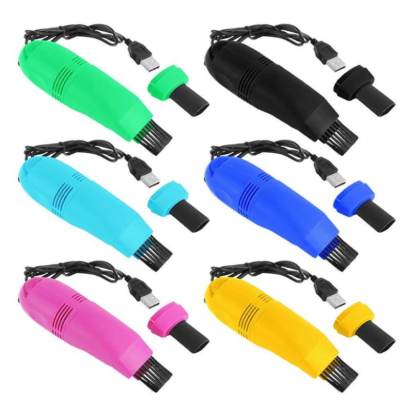 Car Mini USB Vacuum Cleaner Computer Keyboard PC Laptop Brush Cleaner Car Auto Interior Dust Cleaning Kit Tool Accessories