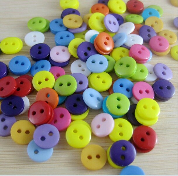 Botón pequeño de decoración para niños de 8mm, mul... – Grandado