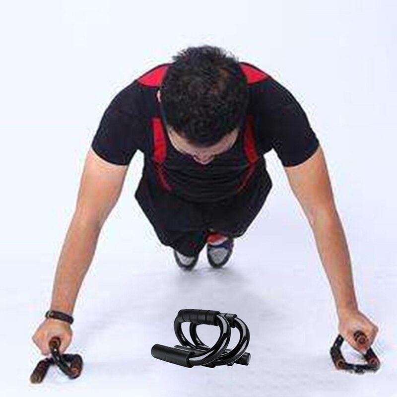 Soporte Push Up con forma de S, soporte Push-Ups, herramienta de barra para gimnasio en casa, equipo de entrenamiento de pecho, entrenamiento de ejercicio