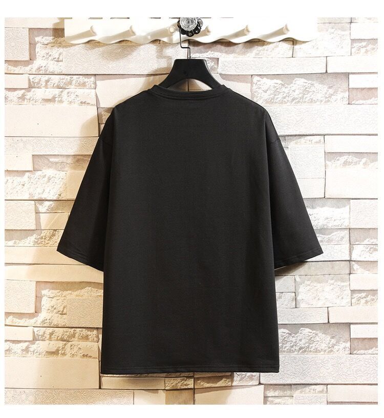 Conjunto masculino hip-hop, roupas de hip hop da moda, roupa de verão, camiseta e calça, duas peças conjunto casual