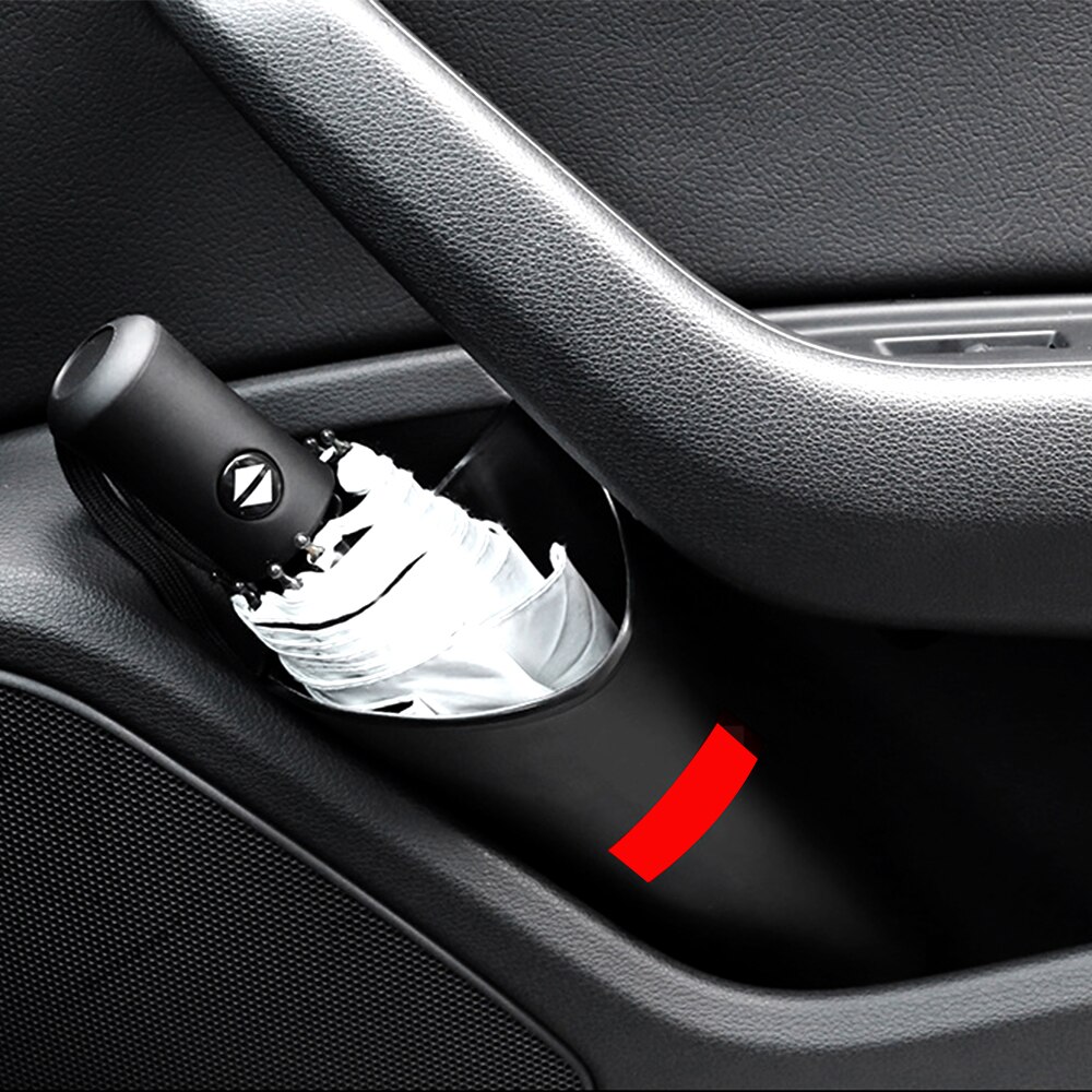 Auto Paraplu Houder Auto Paraplu Emmer Opvouwbare Paraplu Bekerhouder Puin Opslag Vat Zwart