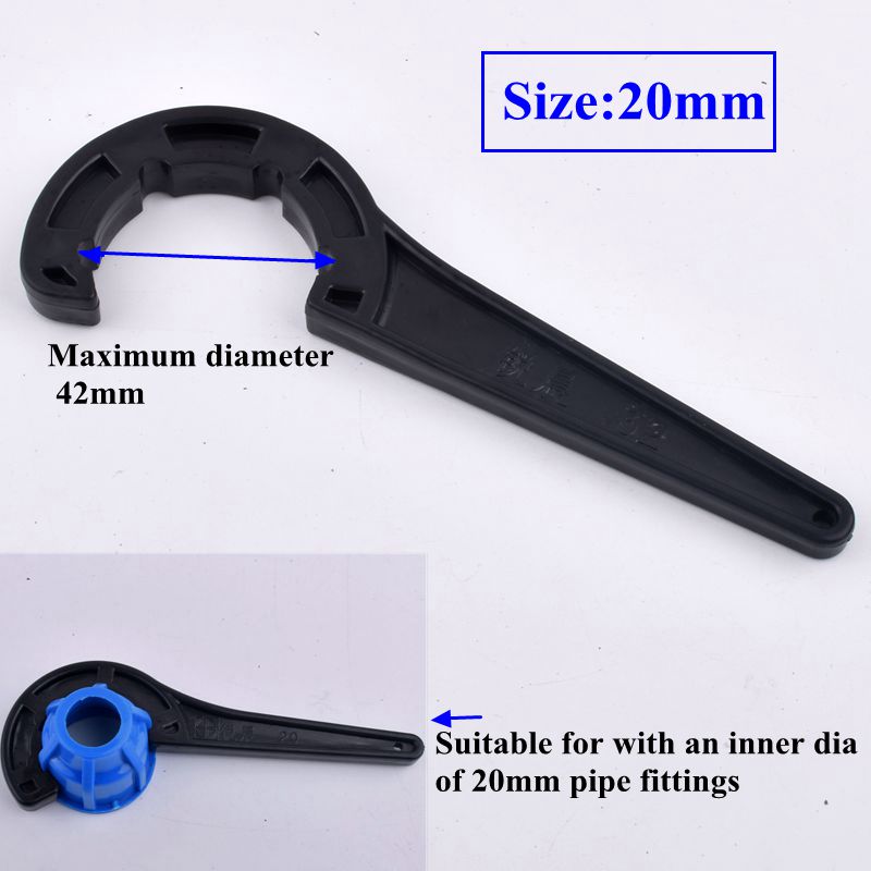 20~63mm Black PE Tee Ball Valve 3-Way Diverter Water Pipe Quick Connector, Agricultural Watering Irrigation Tube Control Valve: Blue