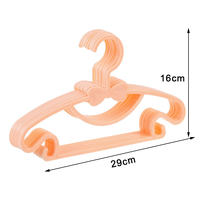 6/1 Stuks Kinderen Kleerhanger Rekken Draagbare Plastic Display Hangers Windproof Kids Jassen Hanger Houder Baby Kleding Organizer: XL / Deep Blue