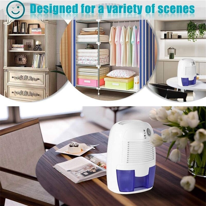 Mini Luftentfeuchter USB Tragbare Luft Trockner Elektrische Kühlung mit 500ML Wasser Panzer für Zuhause Schlafzimmer Küche Büro Auto