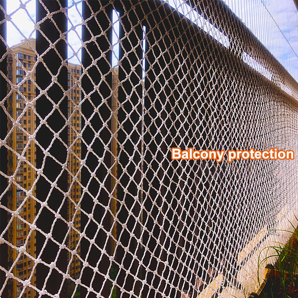 Railing Stairs Driveway Children Safety Net Weaving Rope Balcony Garden Fence Playground Home Pet Outdoor Construction Durable