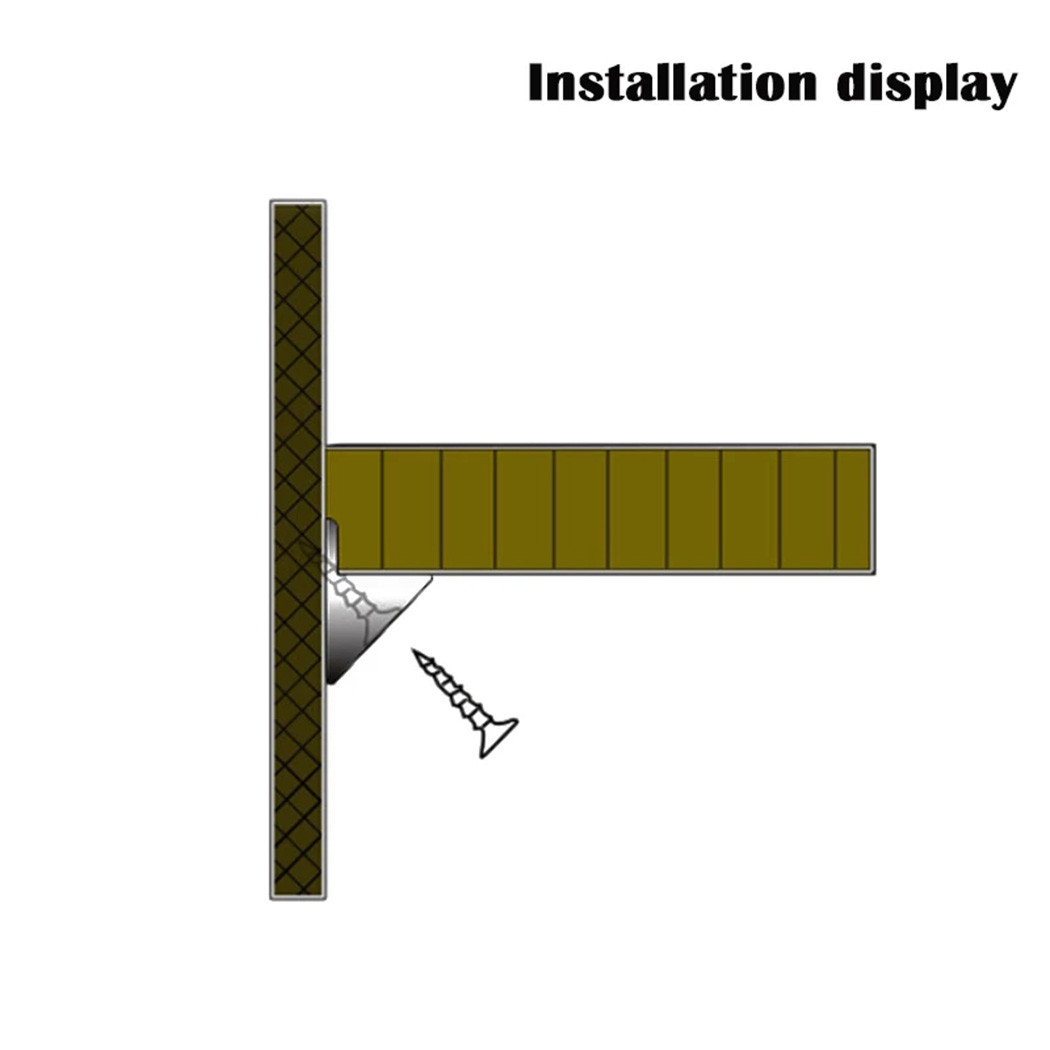 100X Furniture Wedges For Plastic+Stainless Steel Chest Drawer Bottom Sagging Repair Fix Mend Mending