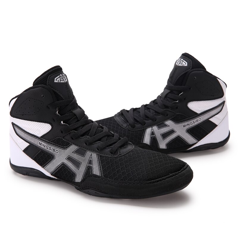 Breathable Wrestling Shoes Men Light Weight Wrestling Sneakes Comfortable Boxing Sneakers Training Boxing Footwears
