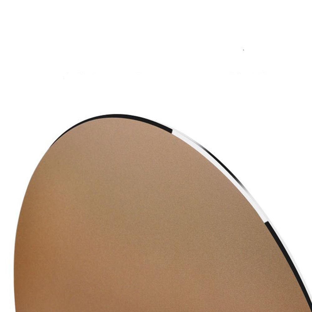 Aluminium Alloy Waterproof Round Desktop Gaming Mouse Mat Pad Computer Accessory